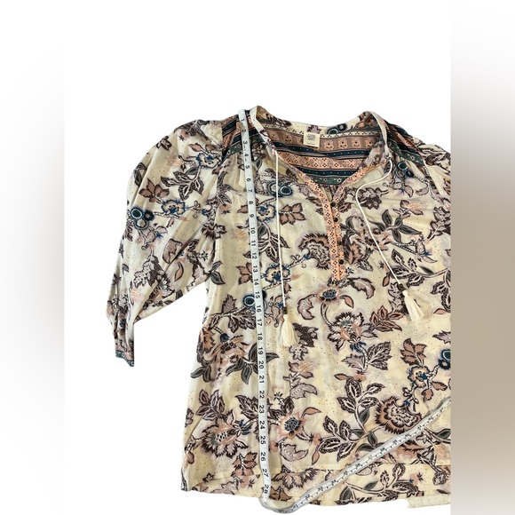 NWOT Good Hart (Matilda Jane) Floral Blouse ~ Size Large - Picture 7 of 8